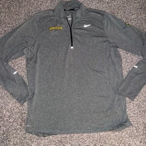 Nike Gray Quarter-Zip Sweatshirt